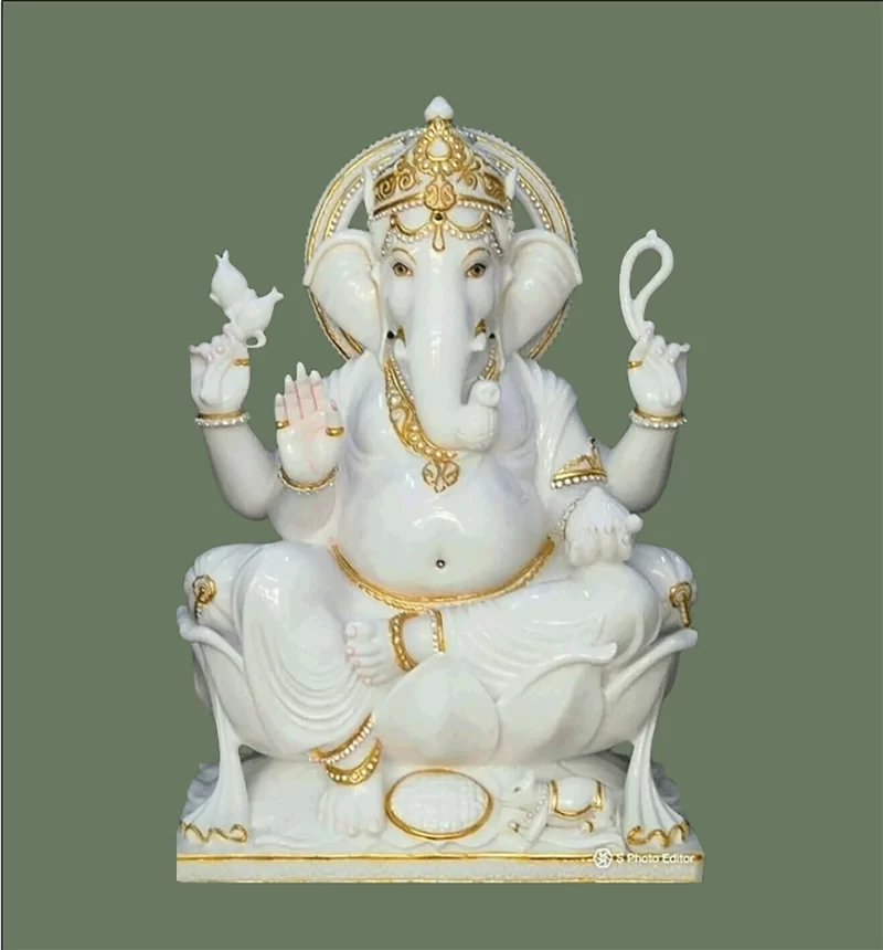 marble ganesh statue