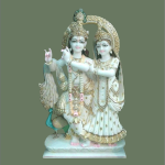 Marble Radha Krishna Statue