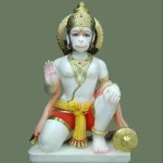 Hanuman marble murti