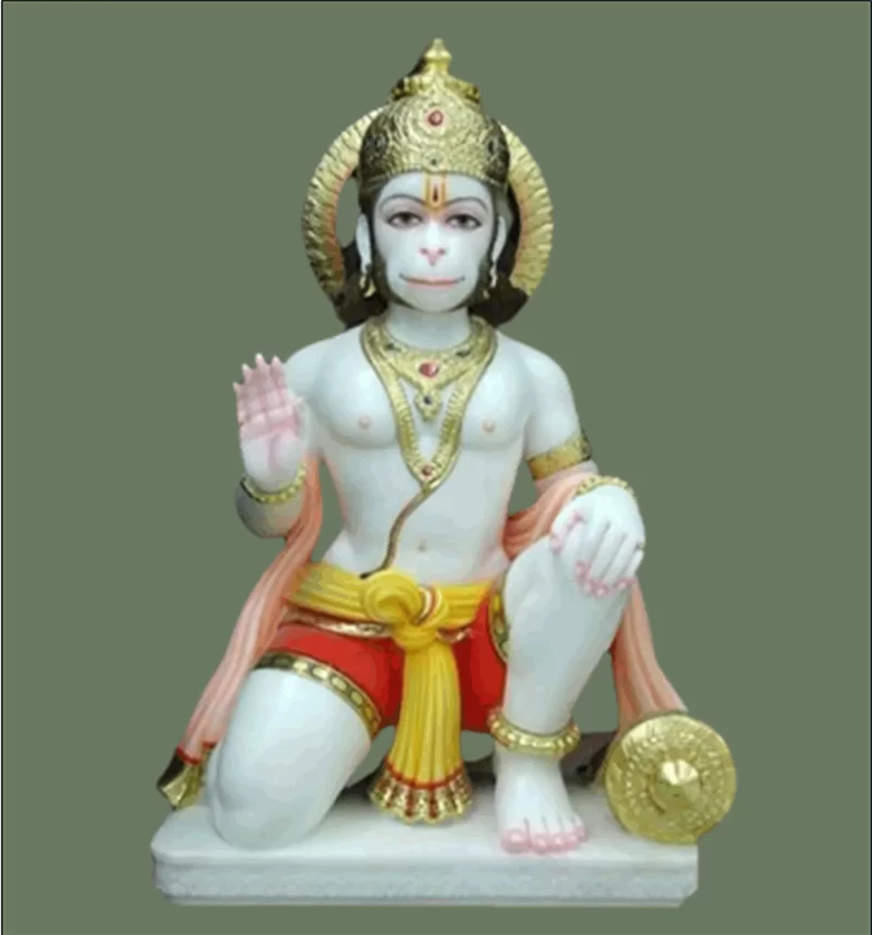 Hanuman marble murti