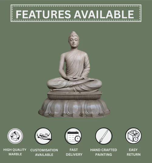 Buddha Marble Murti 1