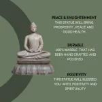 Buddha Marble Murti 3