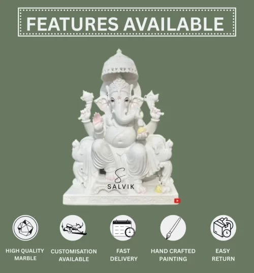Ganpati Marble Statue 1
