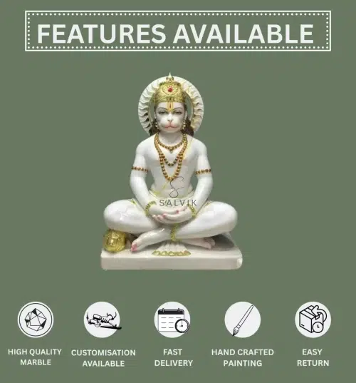 Hanuman Marble Murti