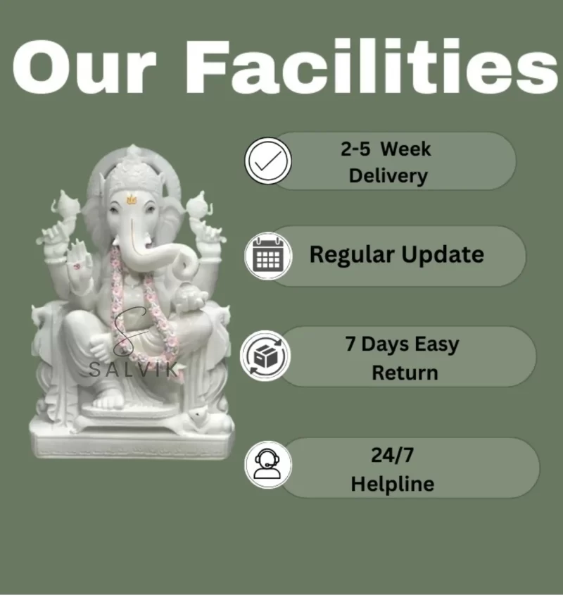 Marble Ganesh Statue 2