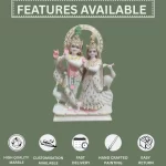 Radha Krishna Marble Statue 1