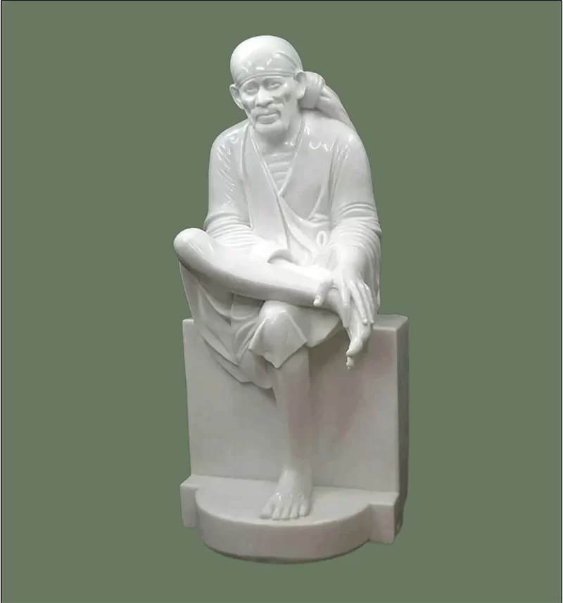 Marble Sai Baba Idol