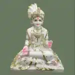 marble swaminarayan statue