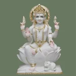 Marble laxmi Statue