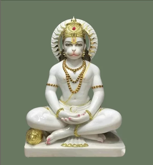 Hanuman marble murti