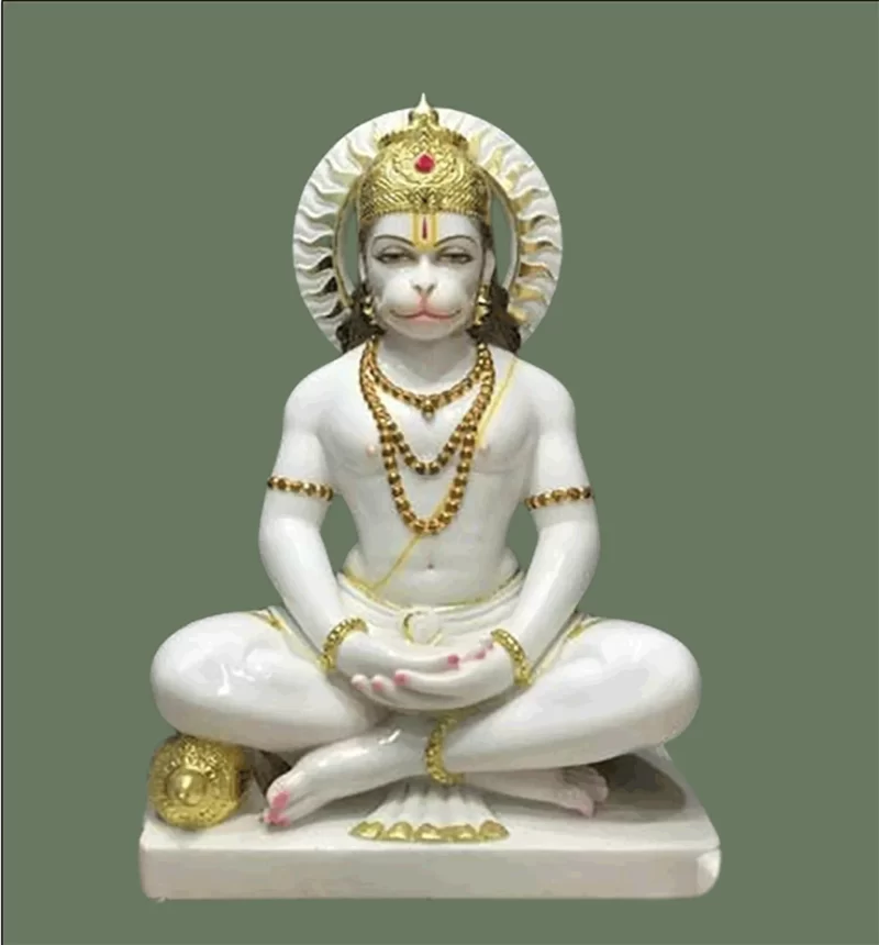 Hanuman ji marble murti