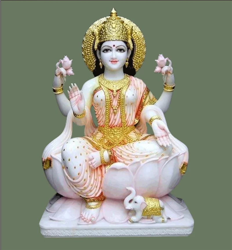 laxmi mata marble murti