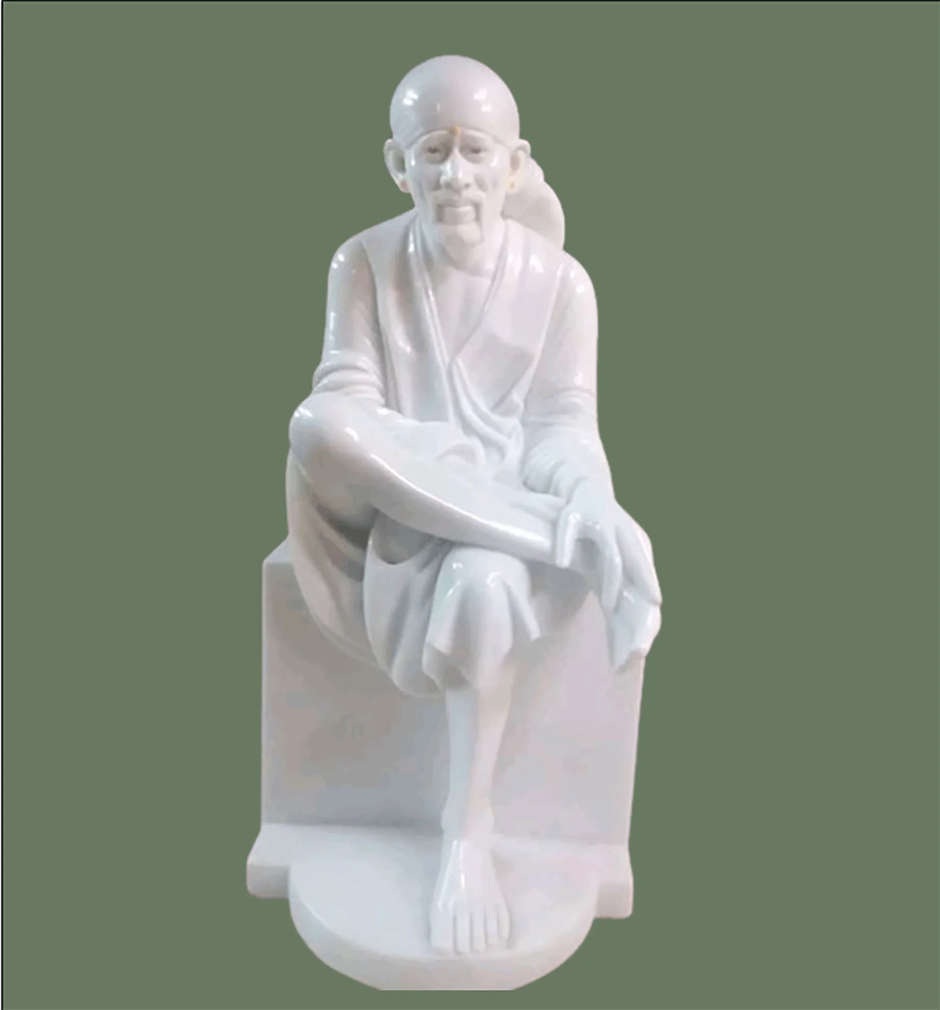 Sai Baba Marble Statue