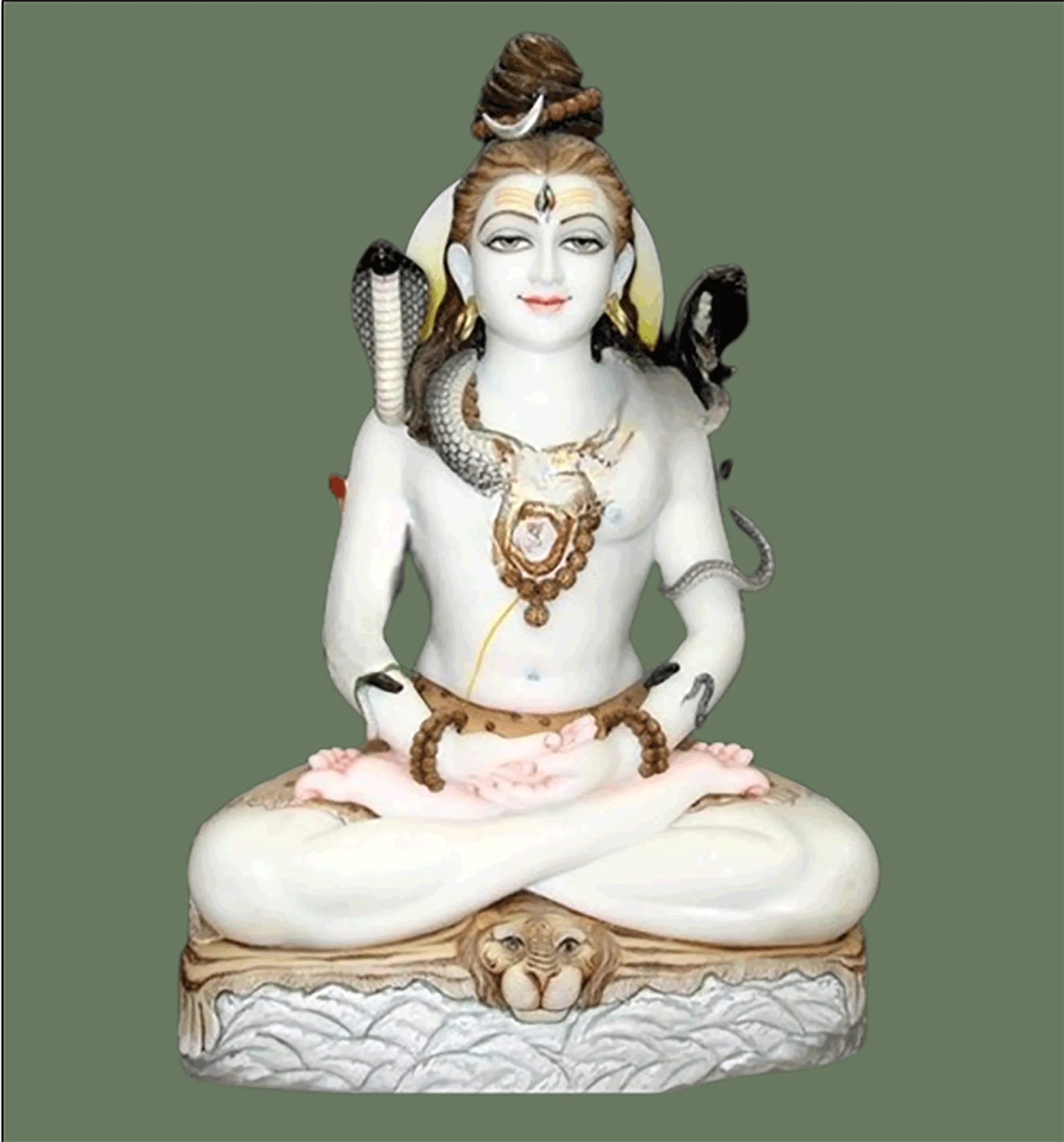 Shiva Marble Statue