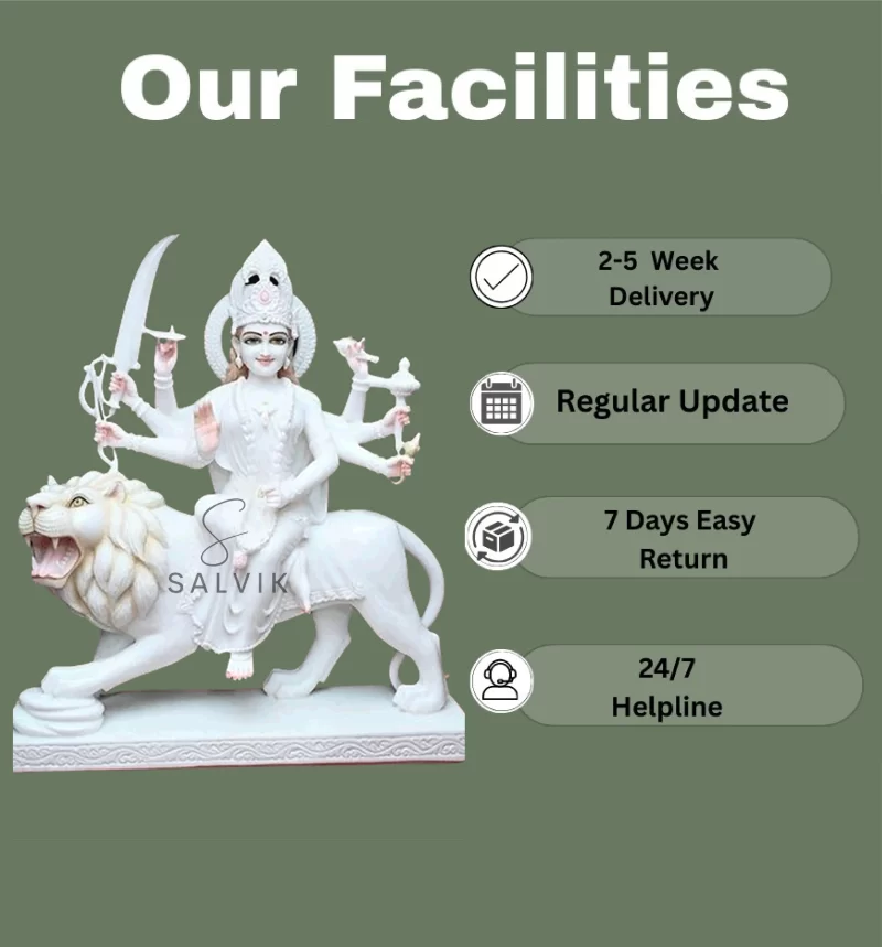 durga marble murti2