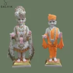 marble swaminarayan statue