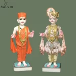 Marble Akshar Purushottam Statue