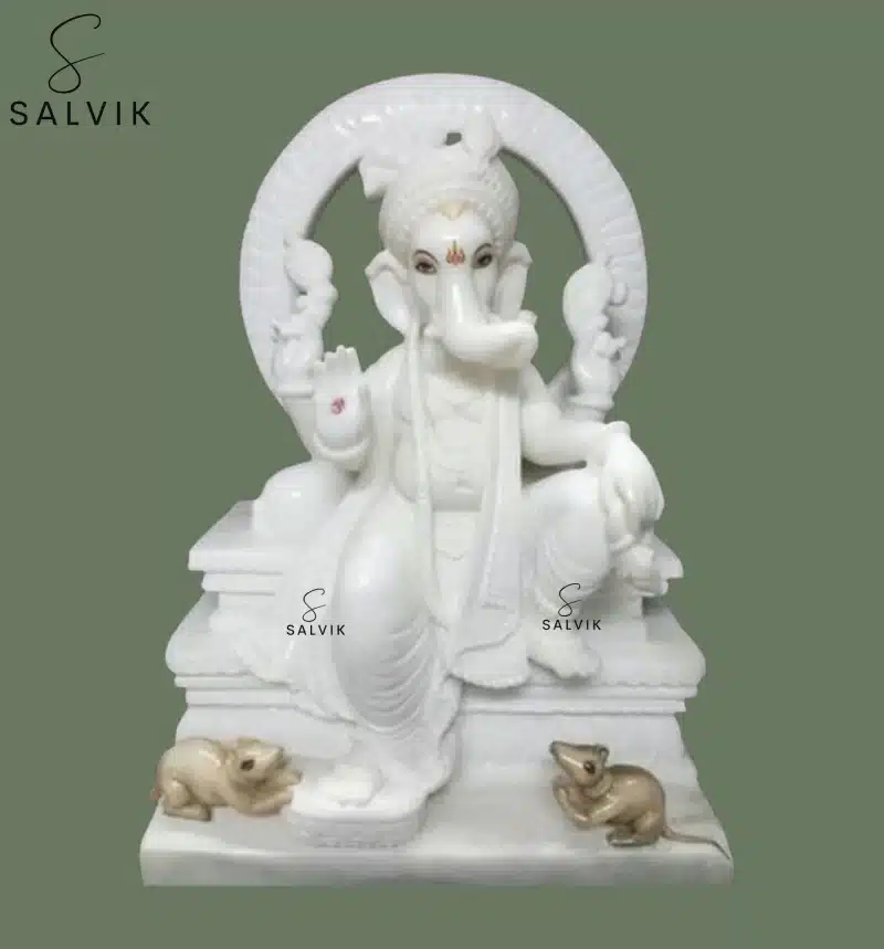 Ganpati Marble Murti