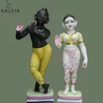 Black Radha Krishna Murti