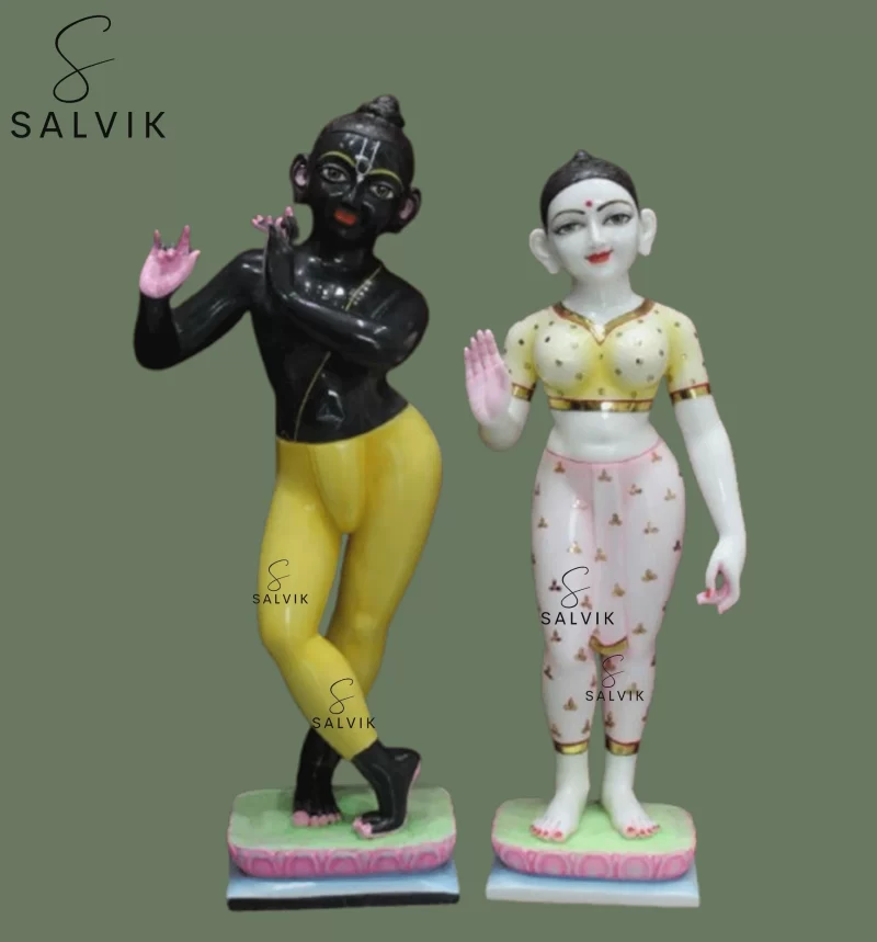 Black Radha Krishna Murti