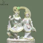 radha krishna marble murti