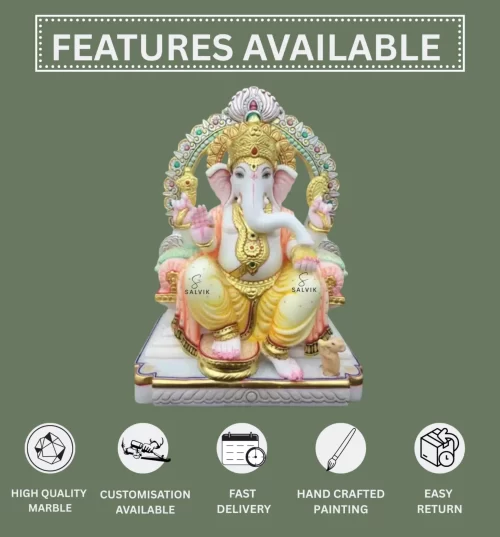 Ganesh Marble Moorti 1