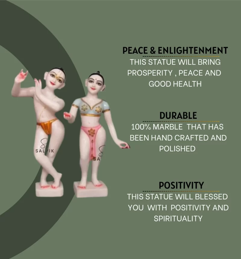 Iskcon Radha Krishna Statue 3