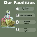 Lord Krishna Marble Statue 2