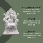 Marble Ganpati Idol 2 3