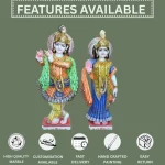 Marble Krishna Radha Statue (12 Inch to 36 Inch) 1