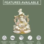 Marble ganpati murti 3 1