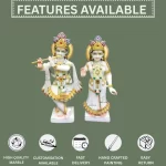 Radha Krishna Marble Moorti 1