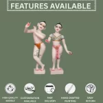 Radha Krishna murti marble 11