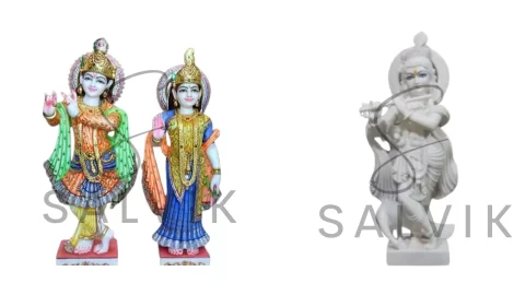 Marble Krishna Idol