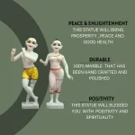 marble iskcon radha krishna statue (12 - 30 Inch) 3