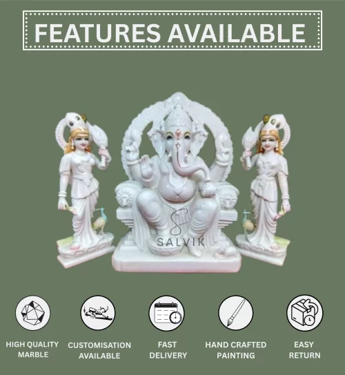 Ganesh ji marble Murti 1