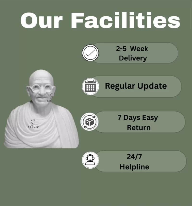 Marble Gandhi Statue 2