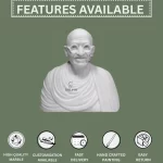 Marble Gandhi statue 1