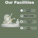 Marble Ganesh Idol for Home2
