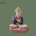 Jhulelal marble Idol