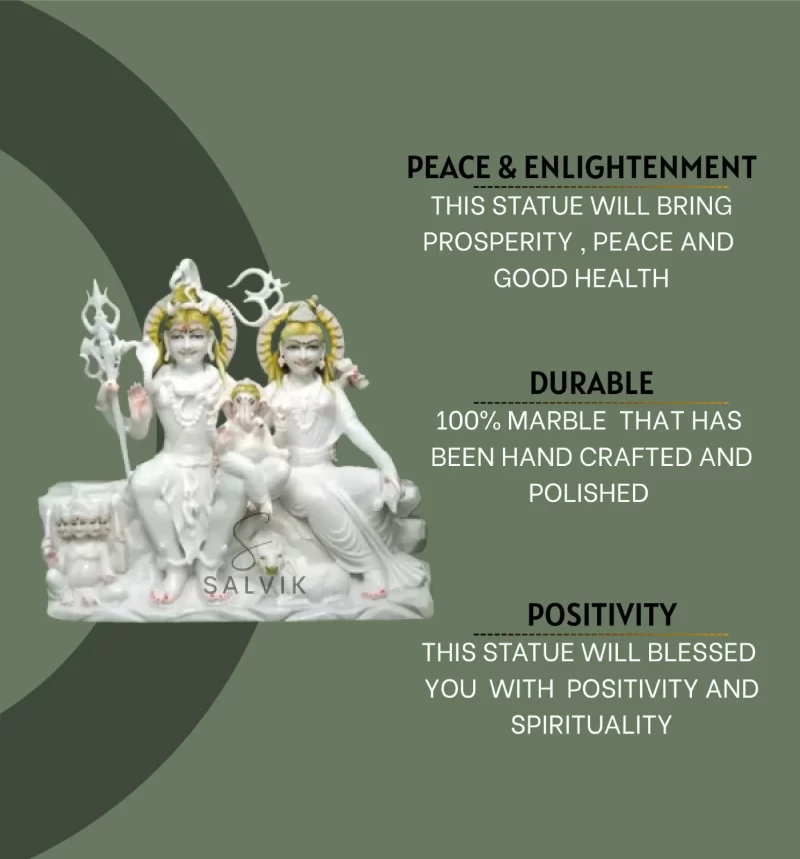 Shiv parivar murti 3