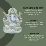 Small Marble Ganesh Murti 1 2 3