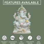marble ganpati (6 inch - 24 inch) 3 marble ganpati 1