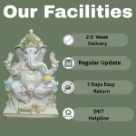 marble ganpati (6 inch - 24 inch) 4 marble ganpati 2