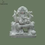 lord ganesh marble statue