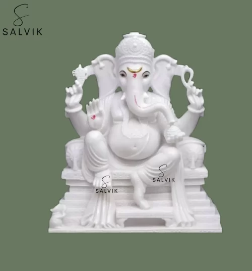 marble ganesha 2 feet