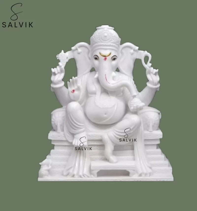 marble ganesha 2 feet