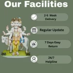 Dattatreya marble murti 2