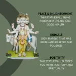 Dattatreya marble murti 3