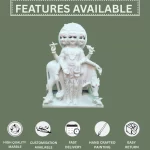 Dattatreya marble statue 2 feet 1